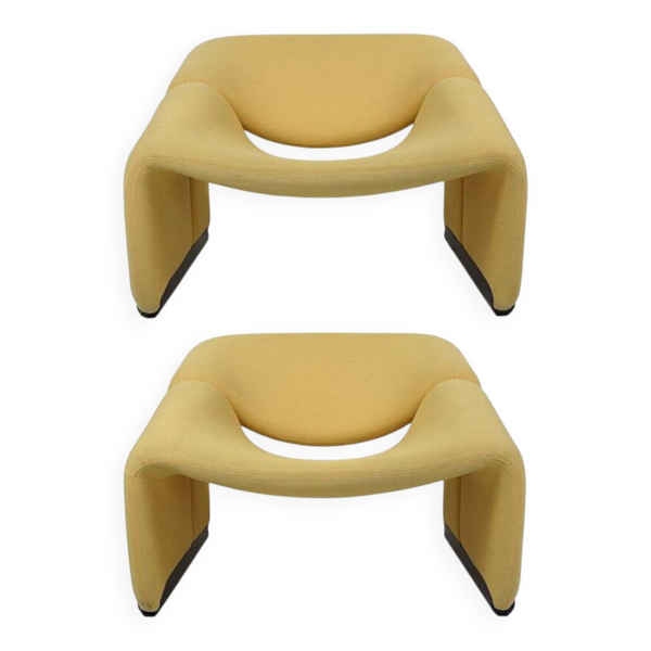 Chaises Groovy par Pierre Paulin pour Artifort, années 1990, ensemble de 2.