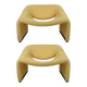 Groovy chairs by Pierre Paulin for Artifort, 1990s, set of 2