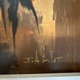 Painting, oil on canvas "Bouquet of Flowers"