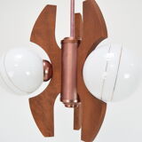 Lustre du milieu du siècle par Elektrofem, Hongrie, années 1970