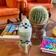 Ceramic rocket, spaceship bottle, France 1940s-1950s