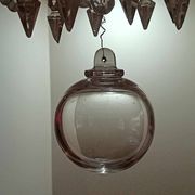 Large crystal chandelier from the 1st half of the 20th century.