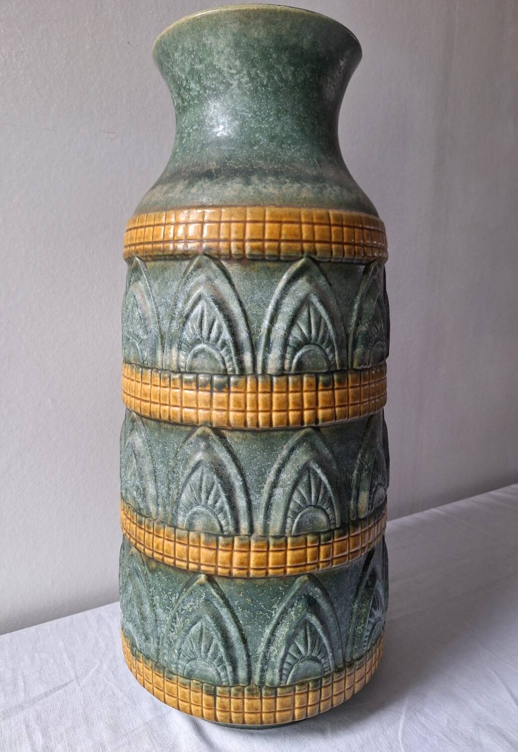 West Germany vase, carafe, vintage pitcher