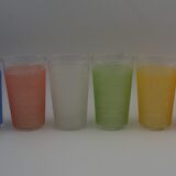 Series 6 colored granite glasses