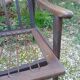 Scandinavian armchair in teak