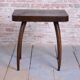 Art Deco Spider Table in Oak by J. Halabala for Up Závody, 1940s