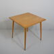 Square wooden table by Otto Bretschneider K.G.,1950