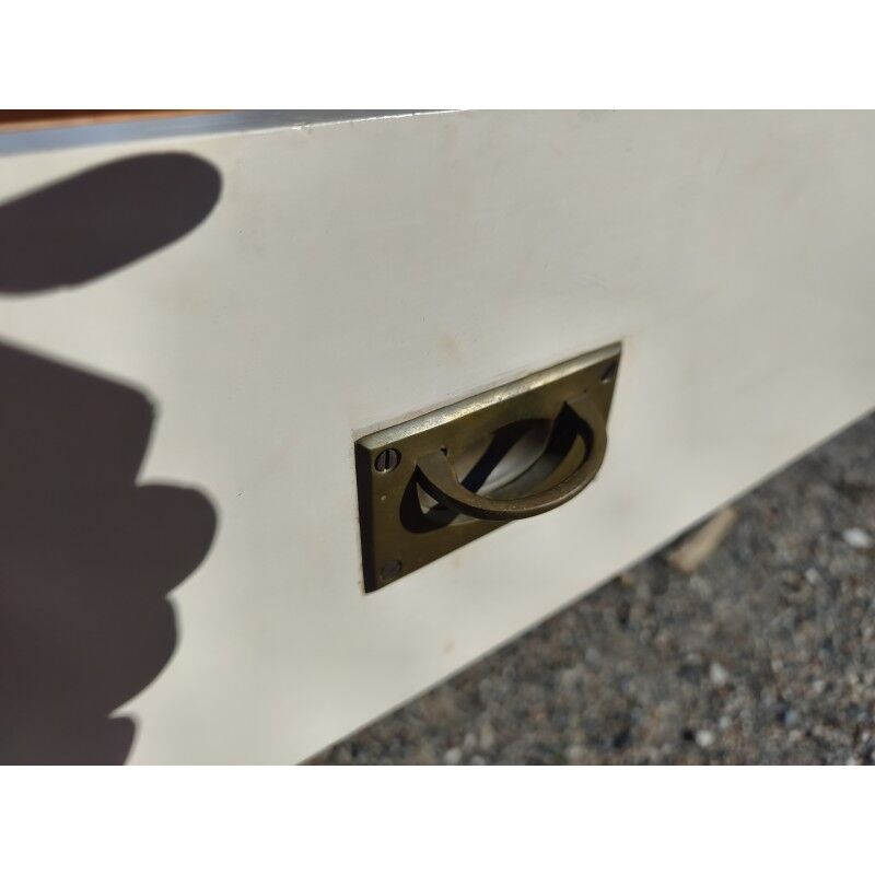 Console vintage bois et formica