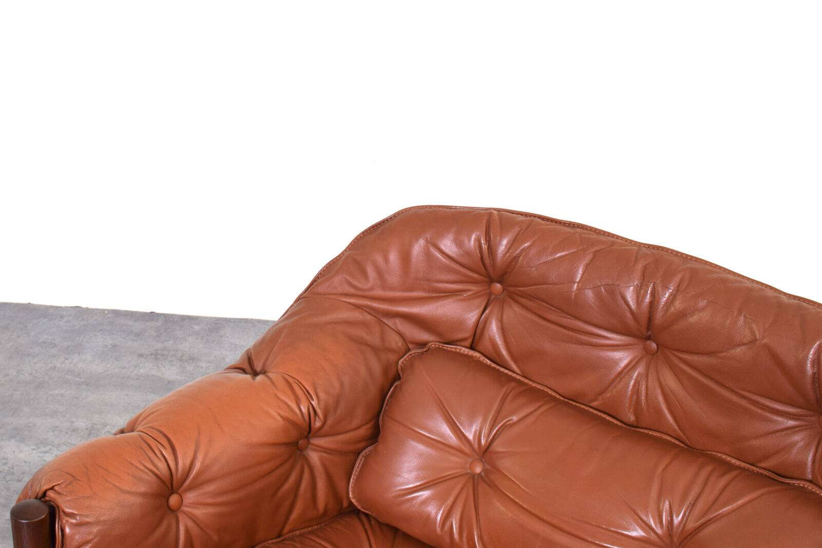Mid-Century Oak & Leather Armchairs by Arne Norell for Coja, 1960s, Set 4