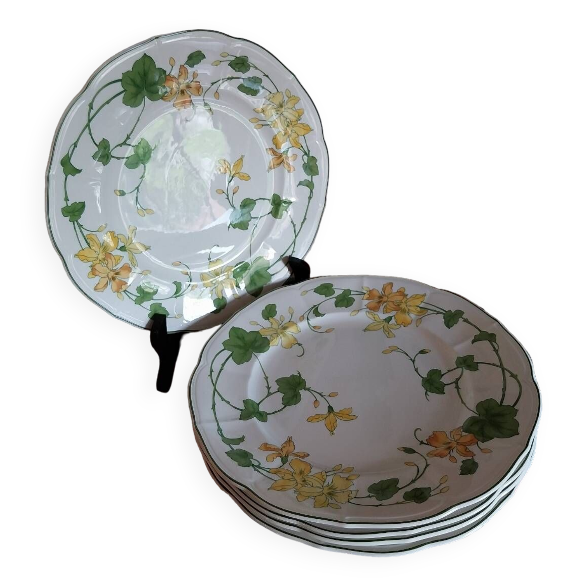 Villeroy&Boch dinner plates Geranium Malva model