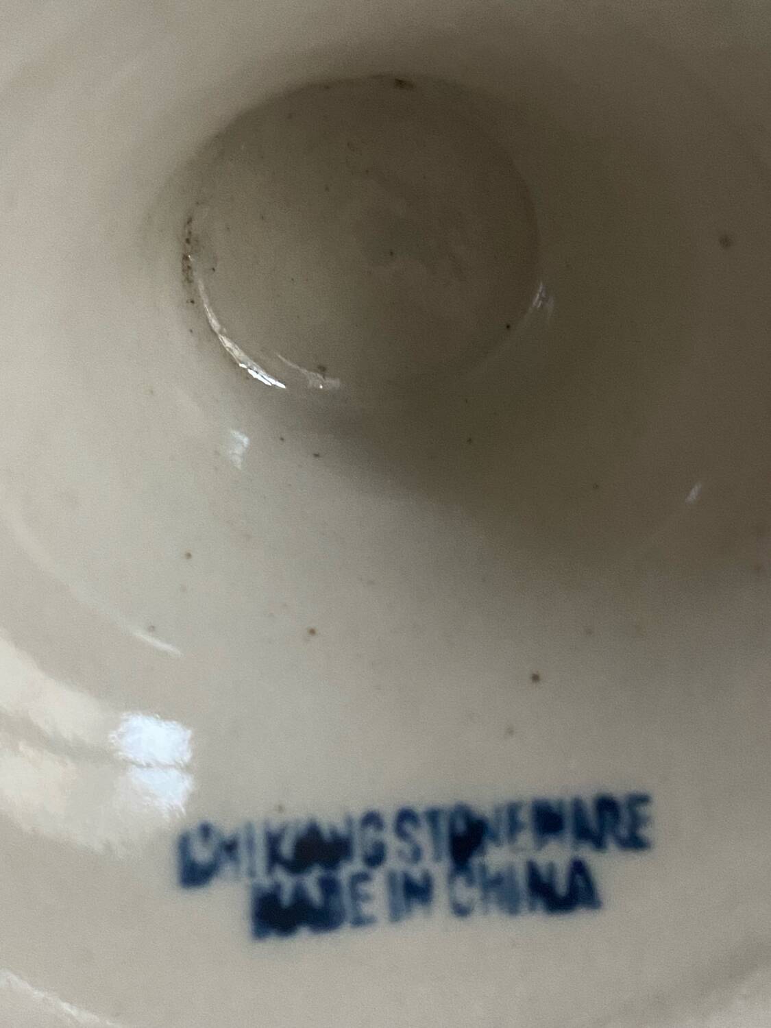 Vintage stoneware mazagran