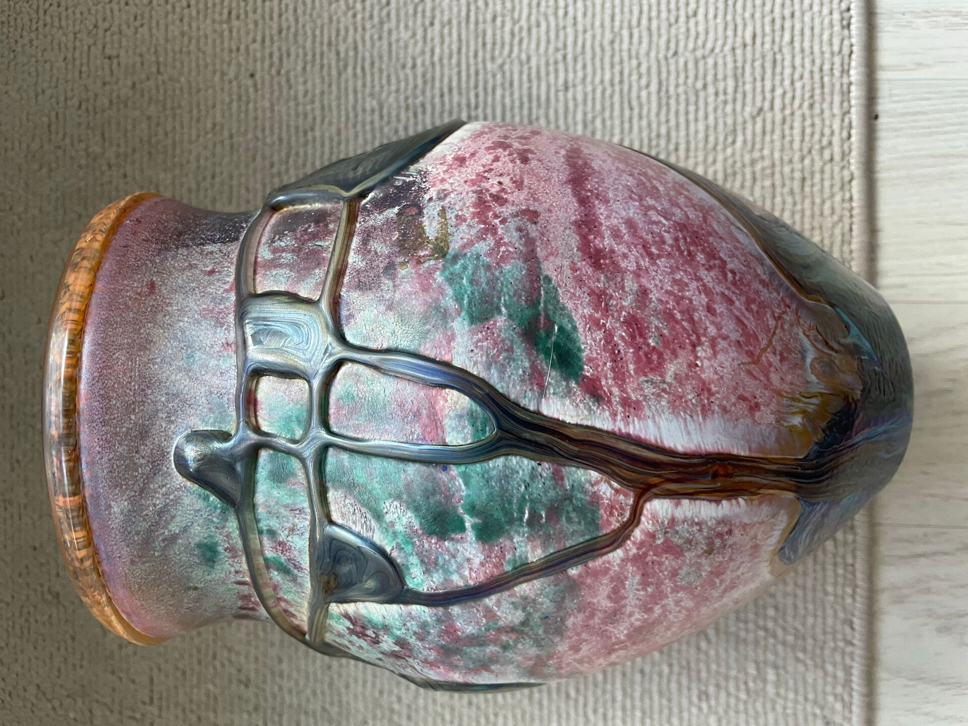 Vase by Jean-Claude Novaro from 1989