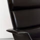 Ib kofod larsen lounge chair & ottoman "Adam" for Mogens kold