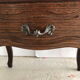 2 Louis XVI style Vintage bedside tables in varnished wood