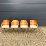 4x King Costes dining chairs, Philippe Starck, Aleph Driade