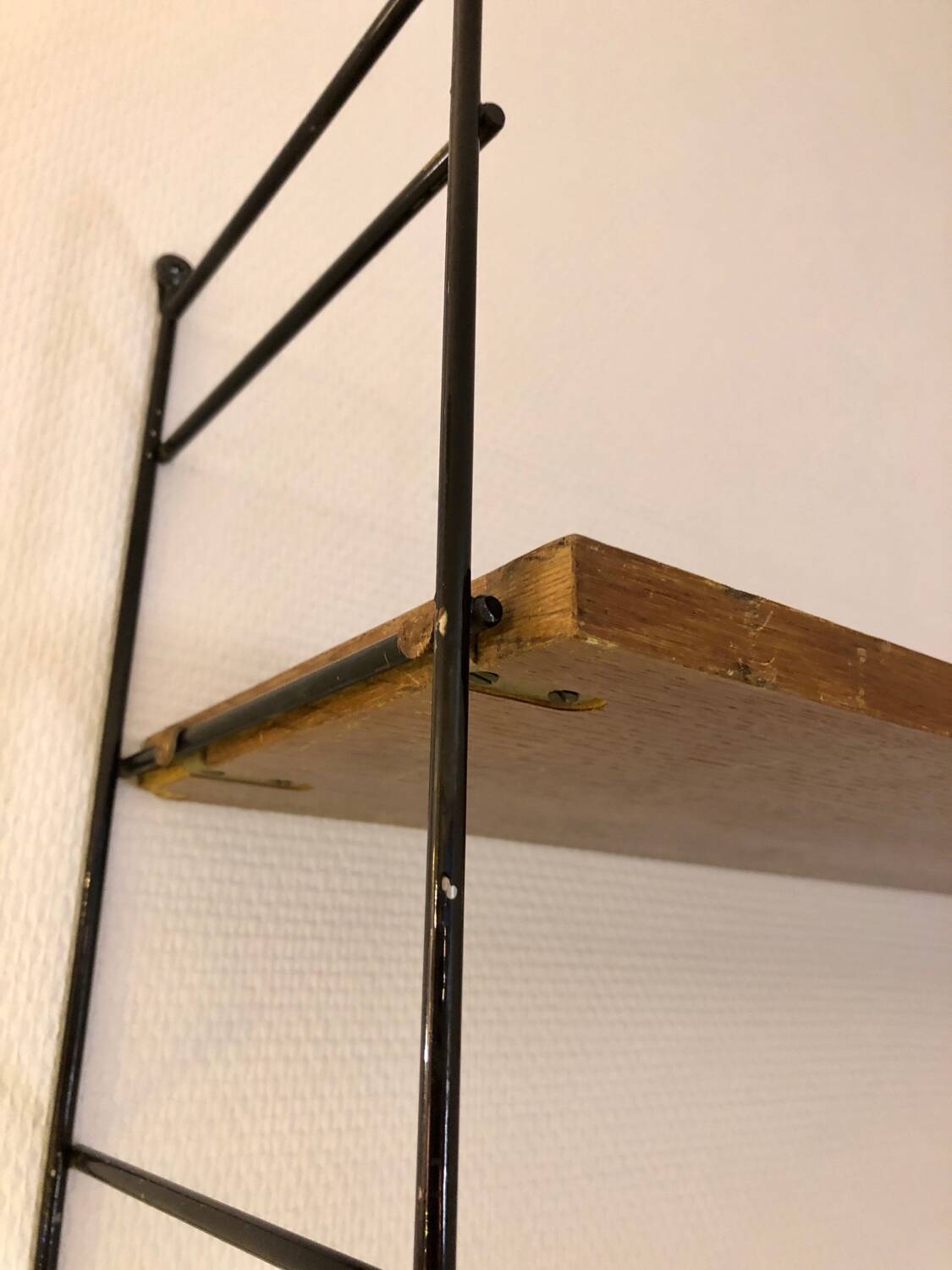 Scandinavian string shelf, 1960