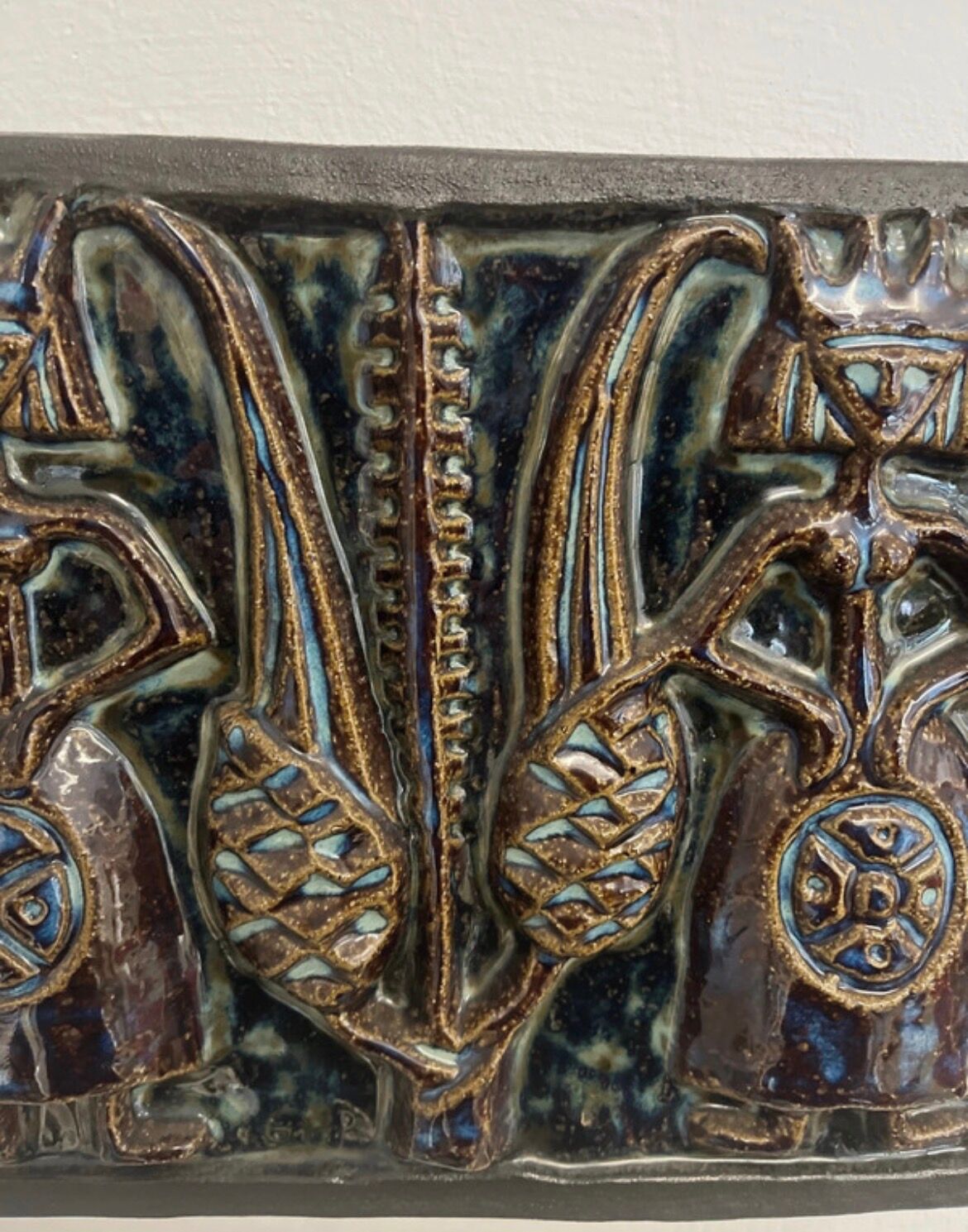 Ceramic Wall Plaque from Søholm Denmark