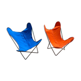 Pair of armchairs AA Butterfly for Airborne 1950