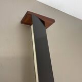 cubic Large 38cm Teak and Metal adjustable wall light element, Germany 1950s