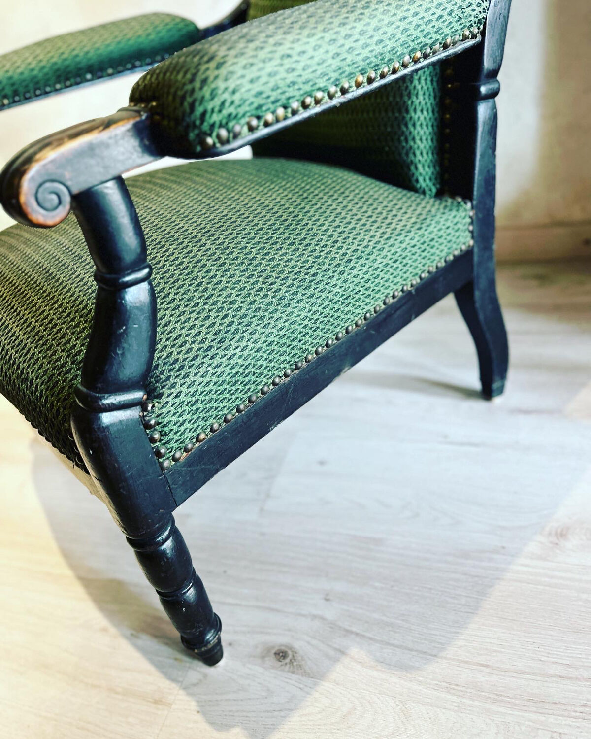 Antique Louis Philippe armchair from the 19th century