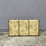 Malle en bois beige