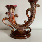 Bougeoir polychrome deux feu