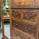 Armoire dressing anglaise en acajou 19ème