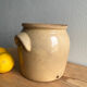 Old stoneware pot / storage jar / jam jar