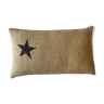 Star pattern cushions canvas coffee bag