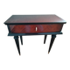 Mid-century bedside table with compass legs – Reconstruction style
