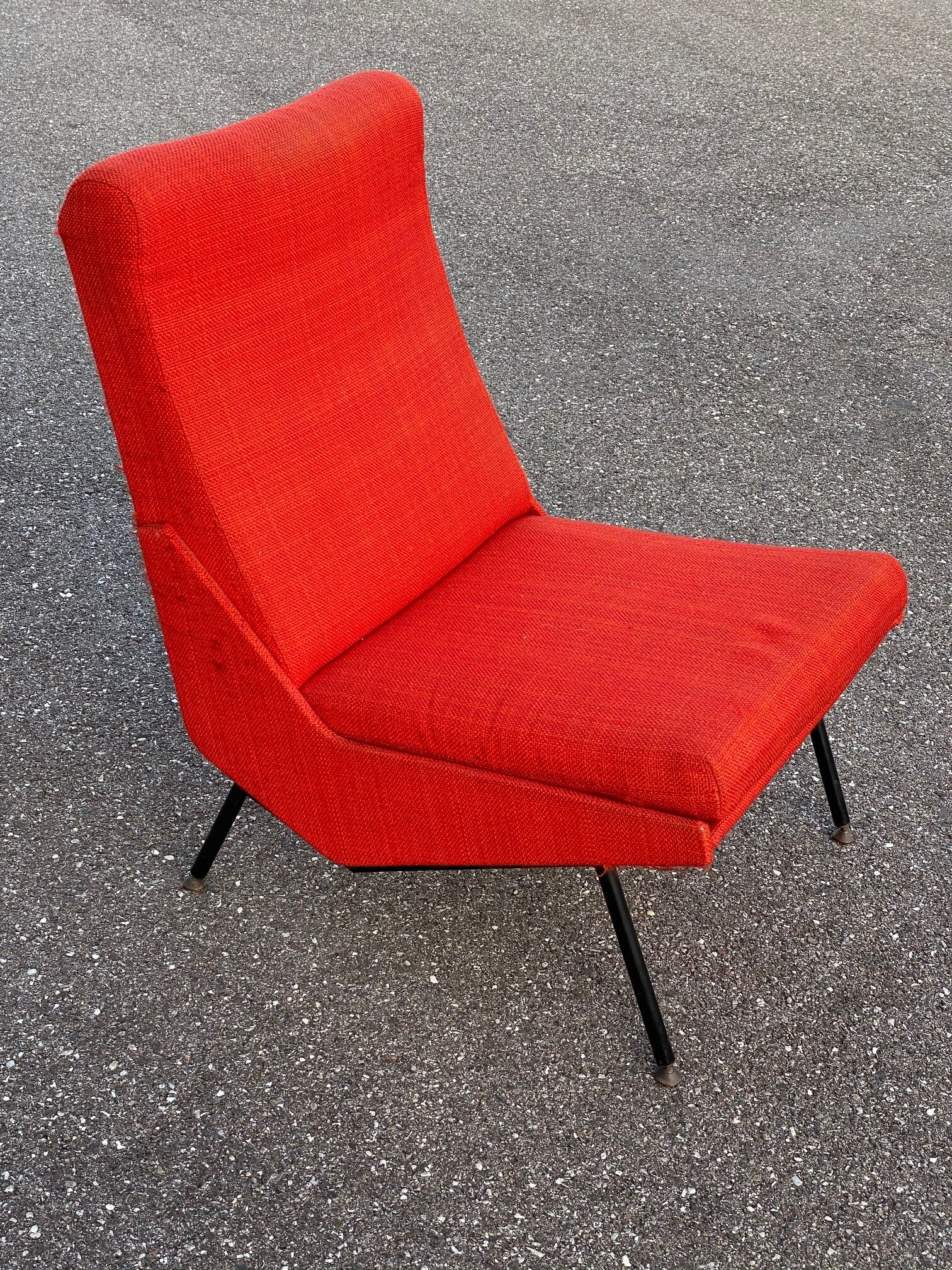 Troika armchair, Paul Geoffroy design, published by Airborne, 1960