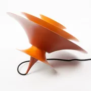 Danish vintage Radius pendant lamp by Erik Balslev, Fog og Morup, 1977