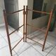 Porte serviette vintage bois/bambou
