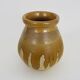 Vintage Provence glazed terracotta Biot jar with glazed neck. 20th century