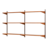 Kai Kristiansen teak shelving unit, FM Møbler, 1960s