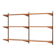 Kai Kristiansen teak shelving unit, FM Møbler, 1960s