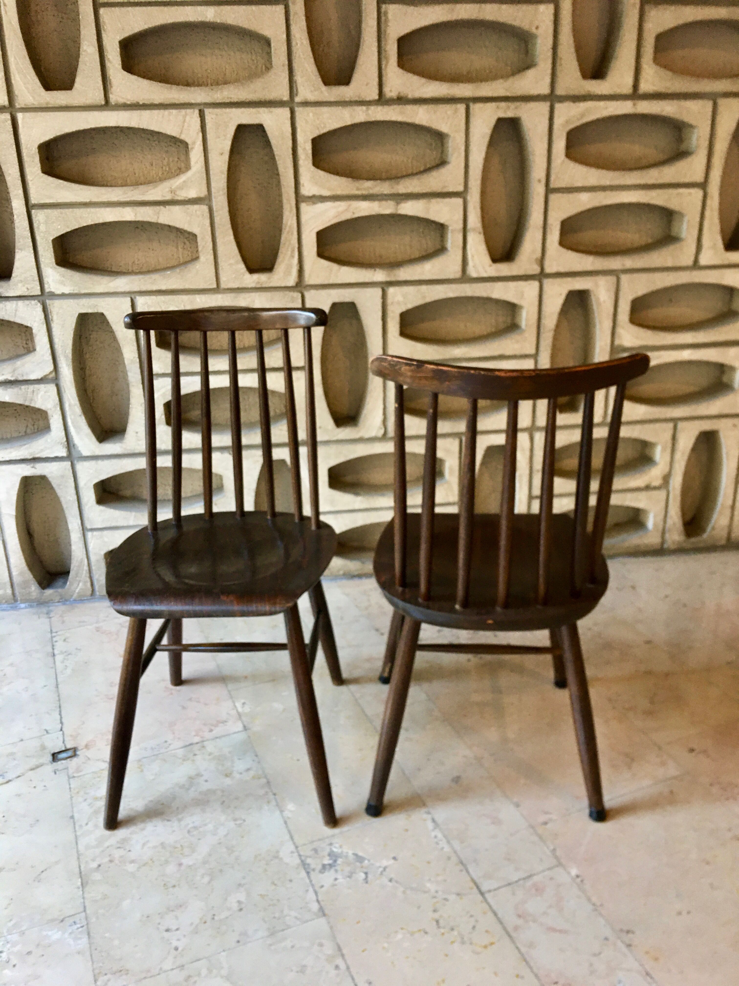 Pair of chairs from Baumann