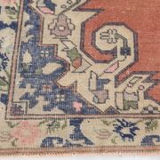 4x7 Brunt Red Oriental Handmade Vintage Rug, 142x224Cm SK 6770