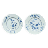 Two 18th century porcelain plates from the East India Company