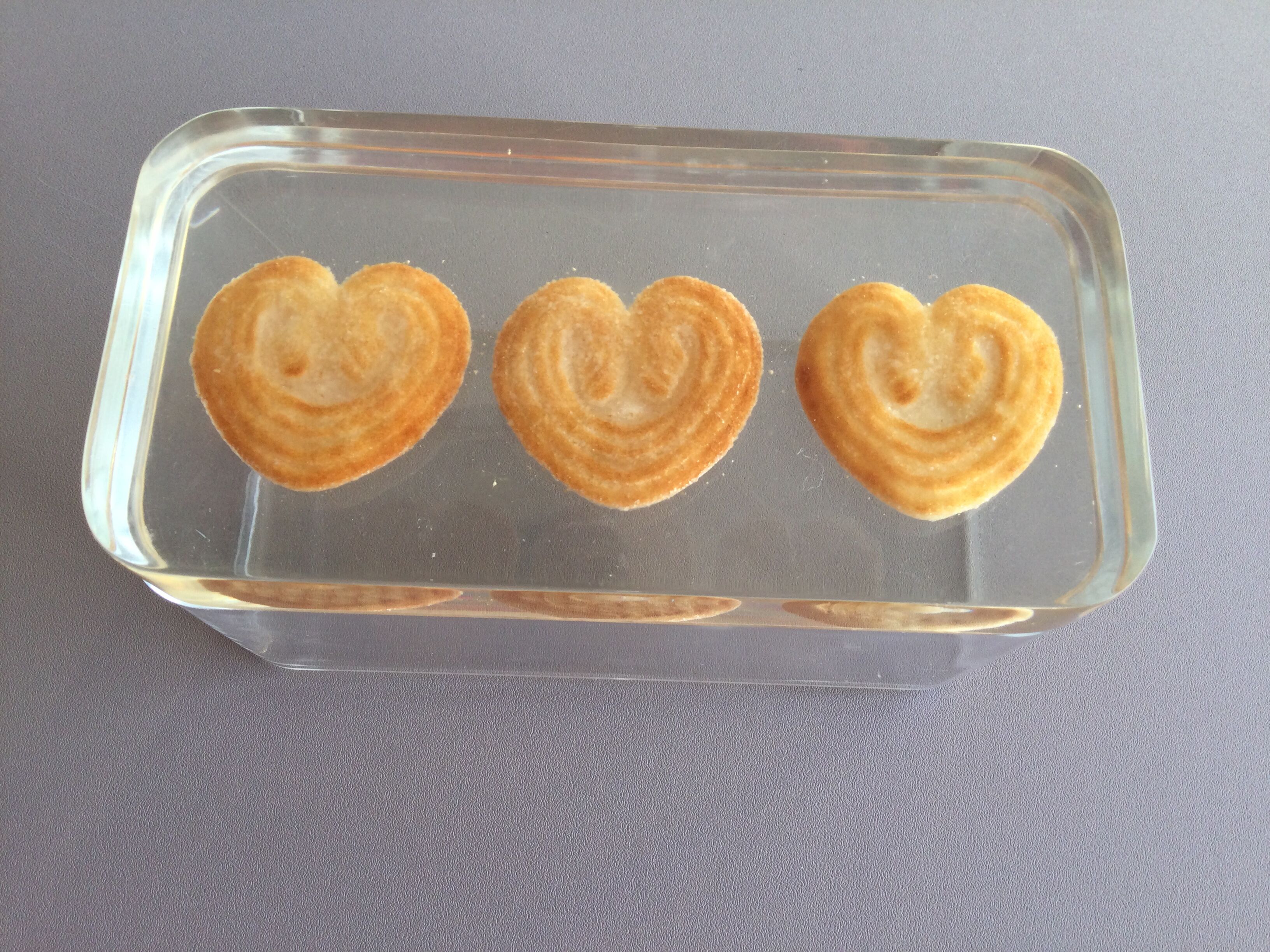 Plexiglass cakes with matching lid