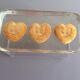 Plexiglass cakes with matching lid