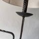 Wrought iron floor lamp from the 1950s