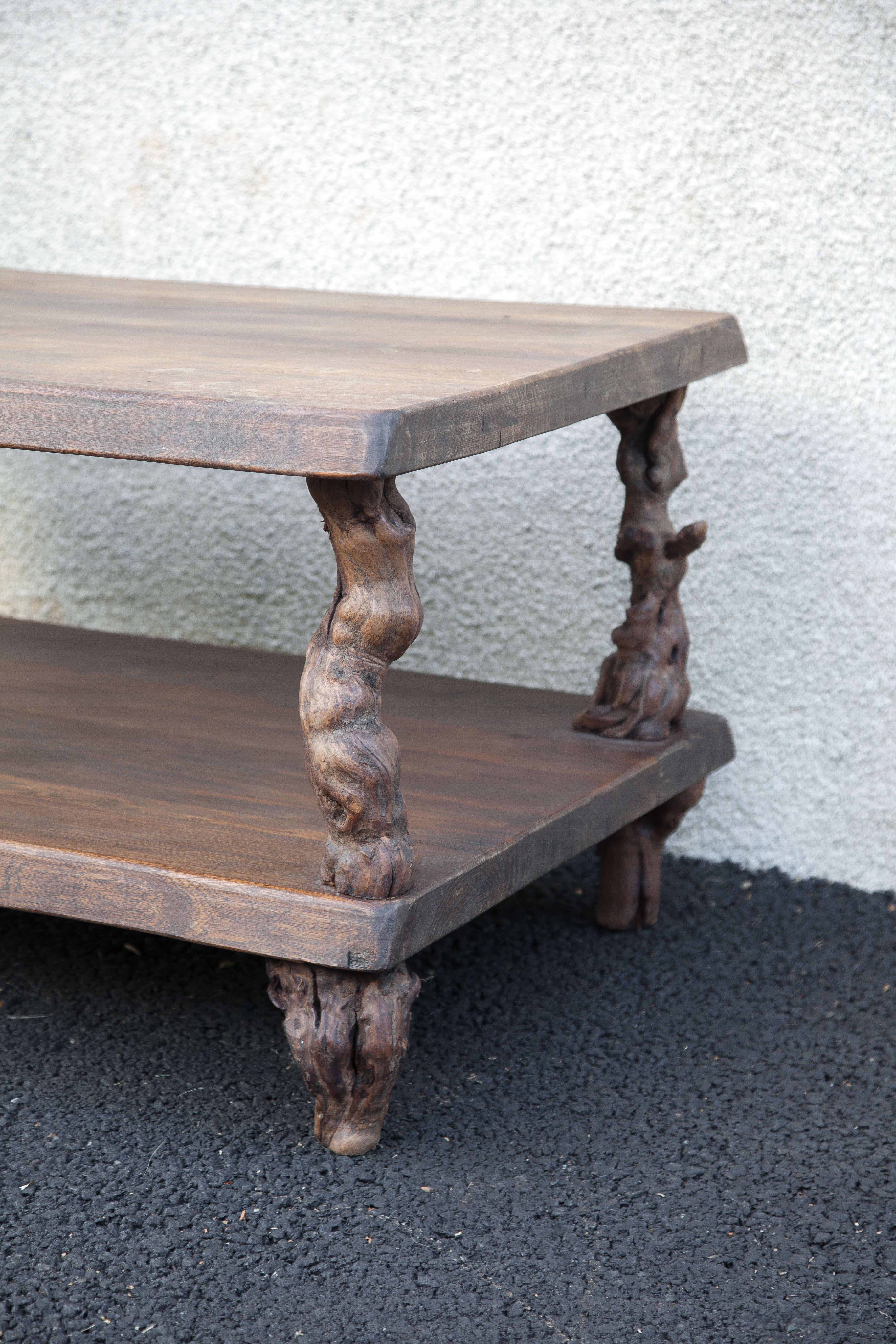 Vintage vine and wood table