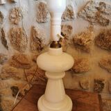 Vintage scandinavian opaline lamp