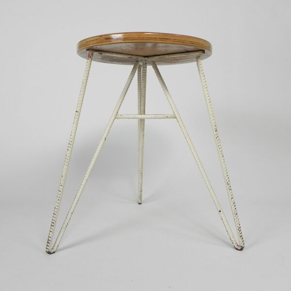 Tabouret industriel, années 1950