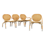 Mats Theselius ‘PS Edition’ Swedish Chairs in Wicker and Bamboo for IKEA – 1990s Special Edition
