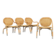 Chaises suédoises Mats Theselius « PS Edition » en osier et bambou pour IKEA – Édition spéciale années 1990