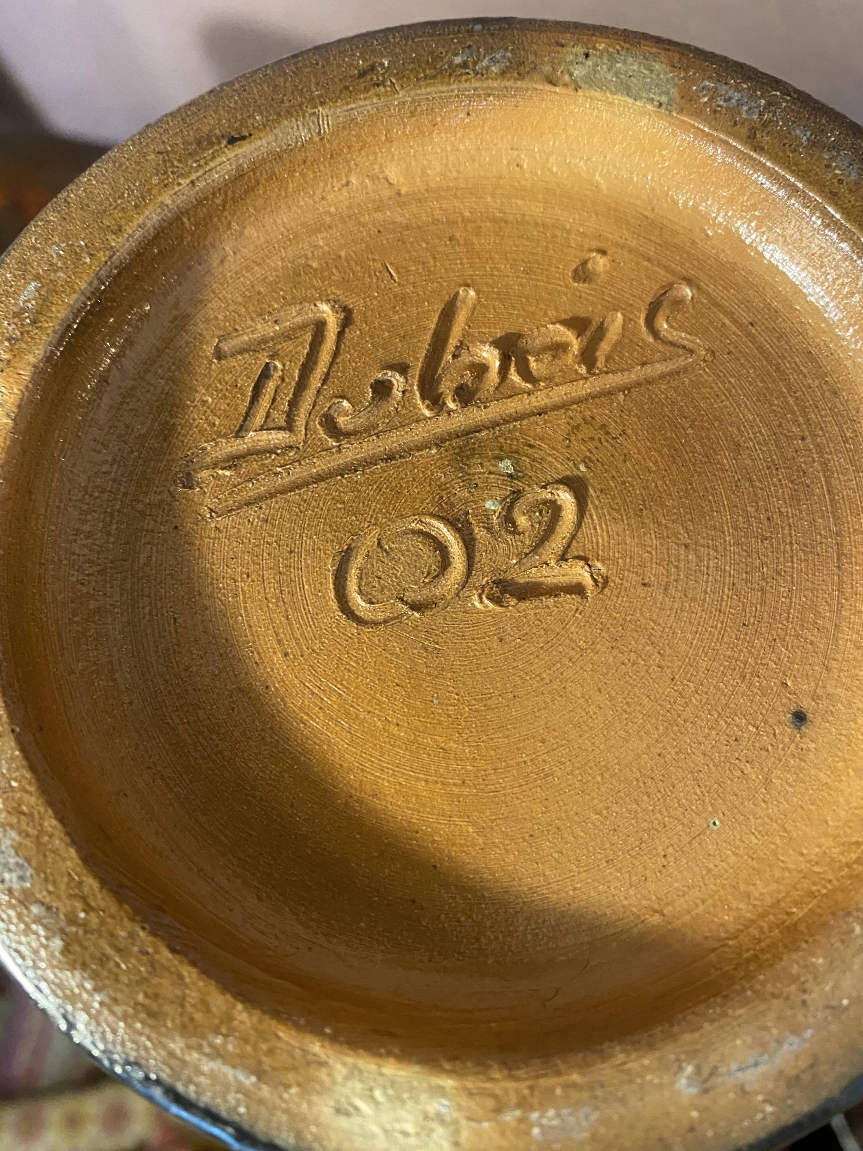 Dubois stoneware vase