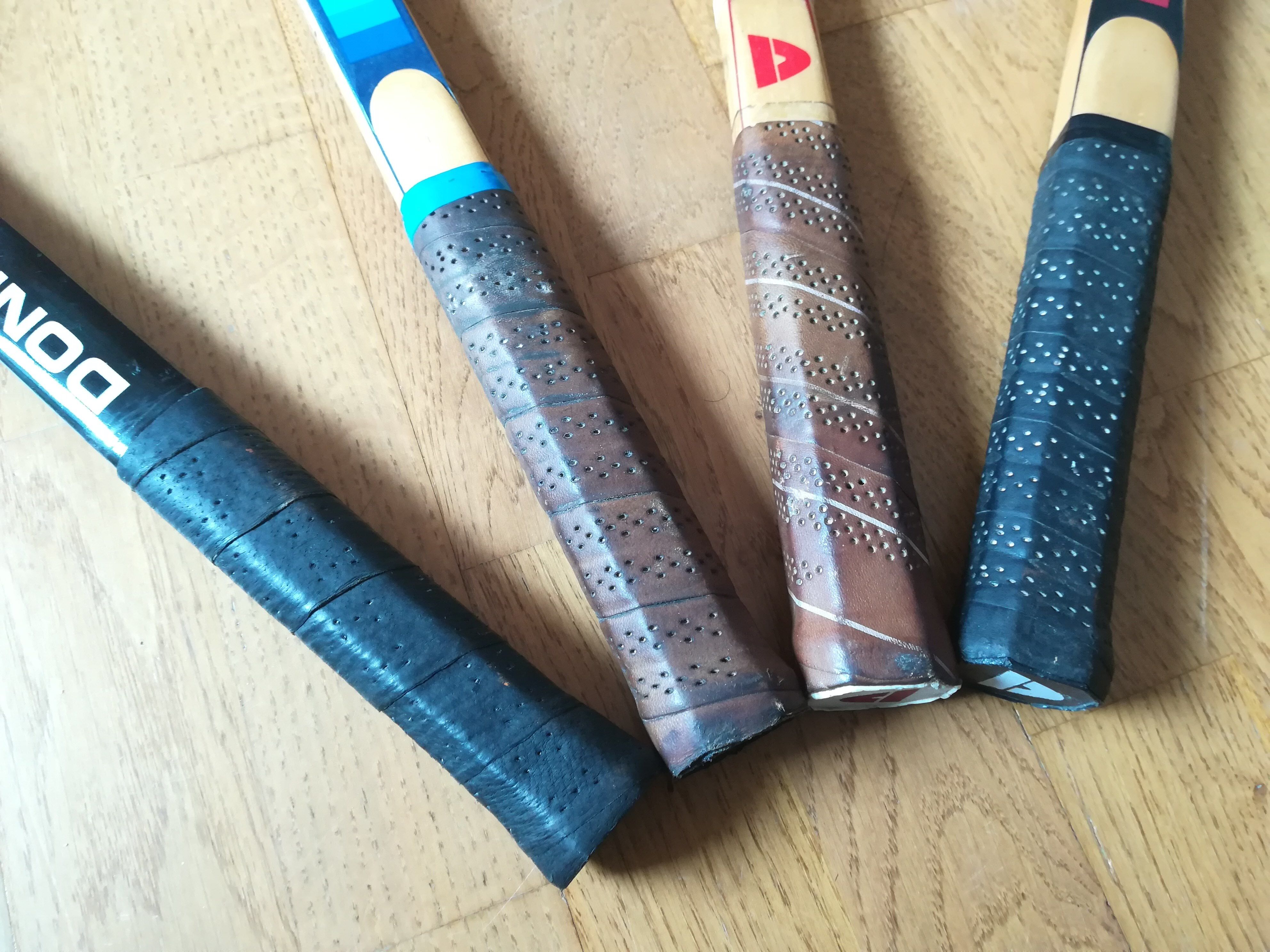 Lot de 4 raquettes de tennis Donnay