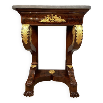 Small Restoration style mahogany console